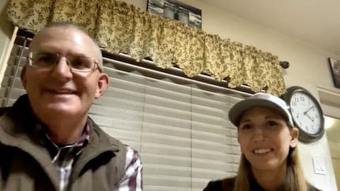 The Barnards discussing the impact 168极速赛车历史数据查询结果 ambrook made on WhiteBarn Cattle.